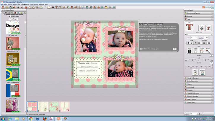 how to digital scrapbook