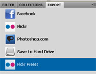 uploading digital images to flickr facebook using adobe bridge